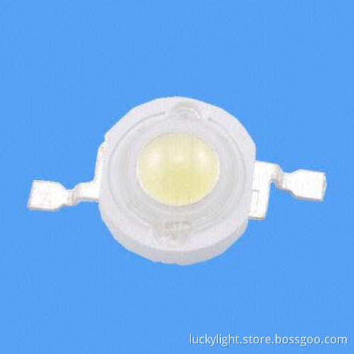LED Diode High Lumen with White Emitting Color, Peak Current 350mA and 85-100lm